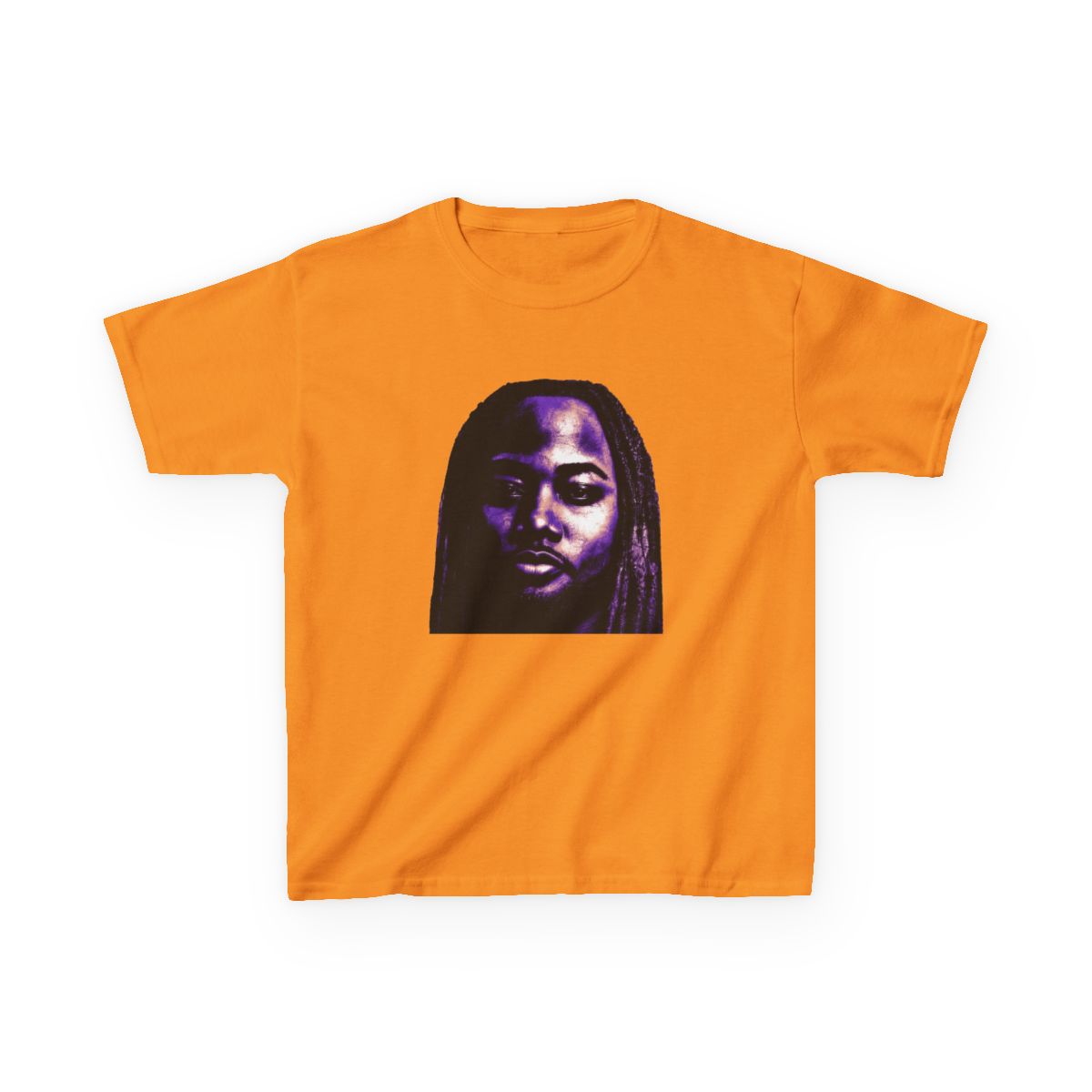 popart big face leon thomas Kids T-Shirt - alternate angle 4, merchandise