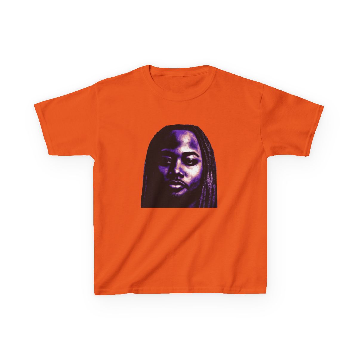 popart big face leon thomas Kids T-Shirt - alternate angle 5, merchandise