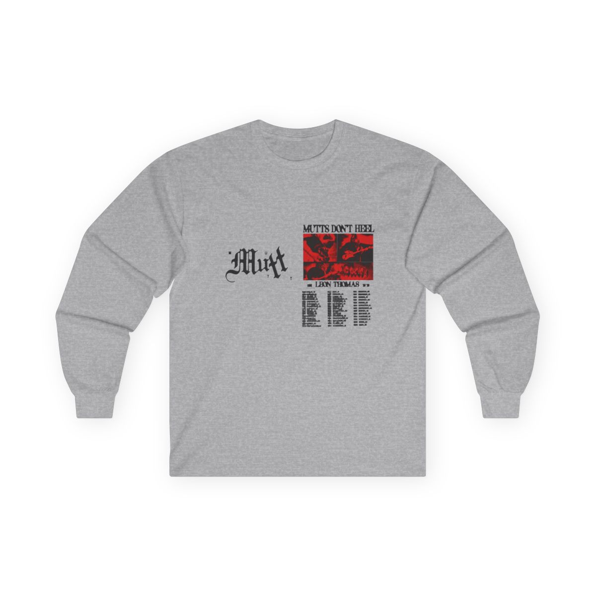 Leon Thomas III Mutts Don't Heel Tour Merch Fashion Long Sleeve Stylish | SHEIN USA - Official long-sleeves merchandise