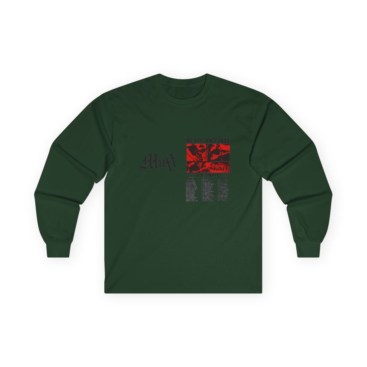 Leon Thomas III Mutts Don't Heel Tour Merch Fashion Long Sleeve Stylish